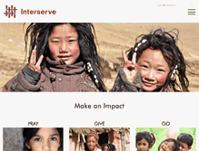 Tablet Screenshot of interservecanada.org